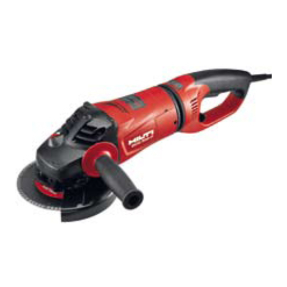 Hilti DCG 700-P Manual