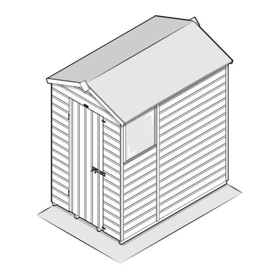 Forest BECKWOOD SHED Instructions Manual
