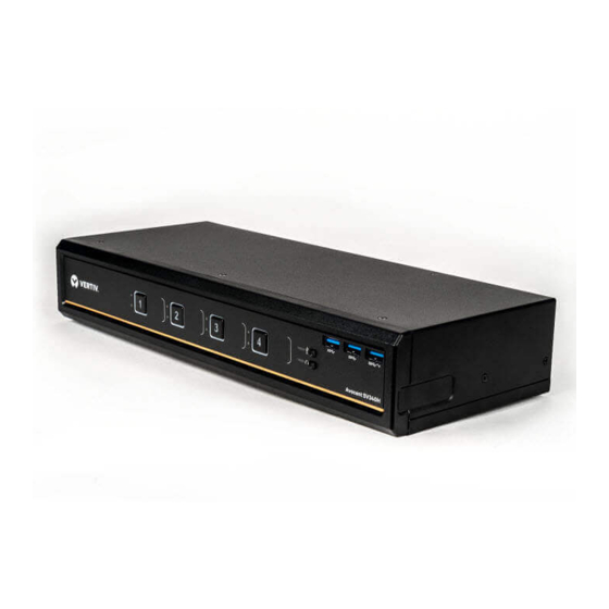 Vertiv Avocent SwitchView SV340D Installer/User Manual