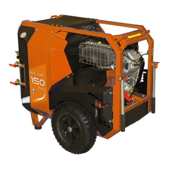 MIXER MIX'AIR 150 TH-V Air Compressor Manuals