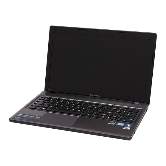 Lenovo IDEAPAD Z580 Series Brochure