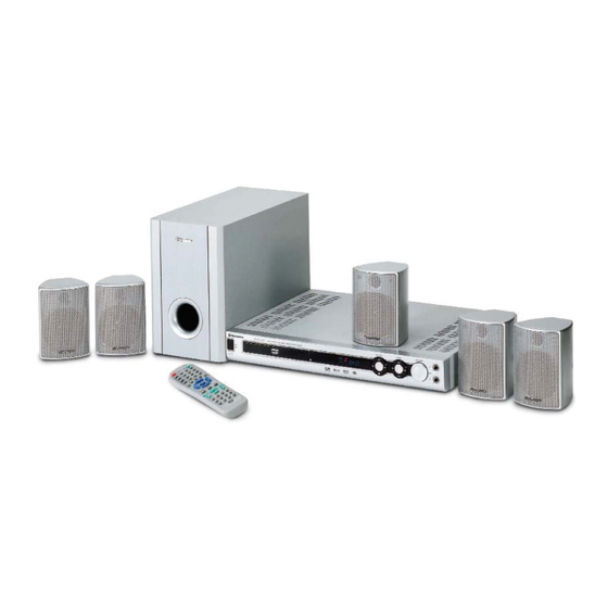 Roadstar DVD-5113PSPK Home Theatre System Manuals