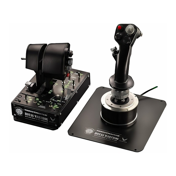 Thrustmaster Hotas Warthog Hardware User Manual