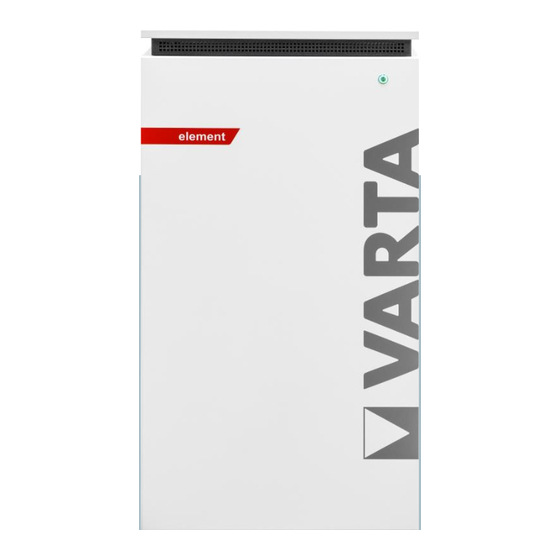Varta element Series Instruction Manual