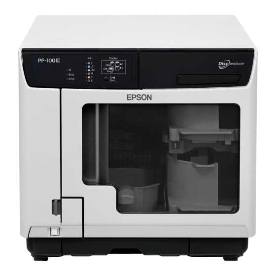 Epson BDE-PR1EP Quick Start Manual