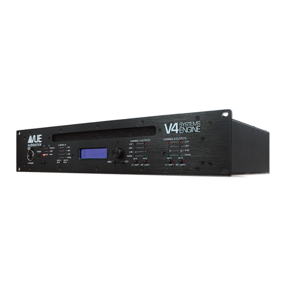 VUE Audiotechnik VUEDrive V242 User Manual