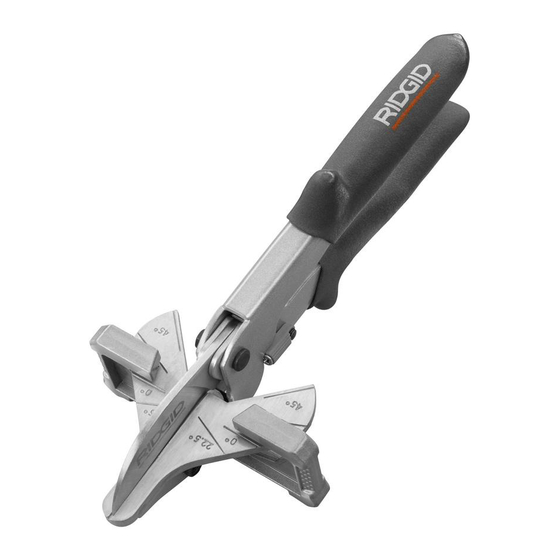 RIDGID FT6012 Quick Start Manual