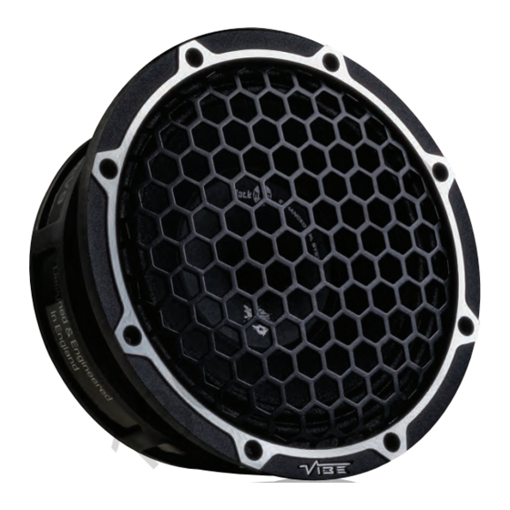 Vibe BDPRO8M-V9 Owner's Manual