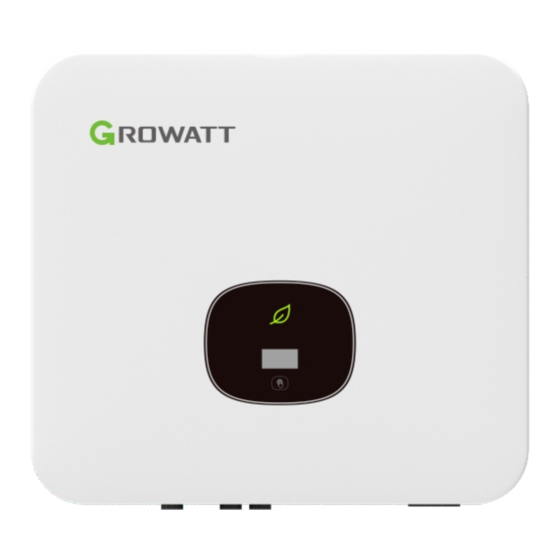 Growatt MIN 7000TL-X2 Installation & Operation Manual