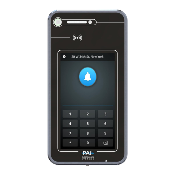 PAL Video Panel System Manuals