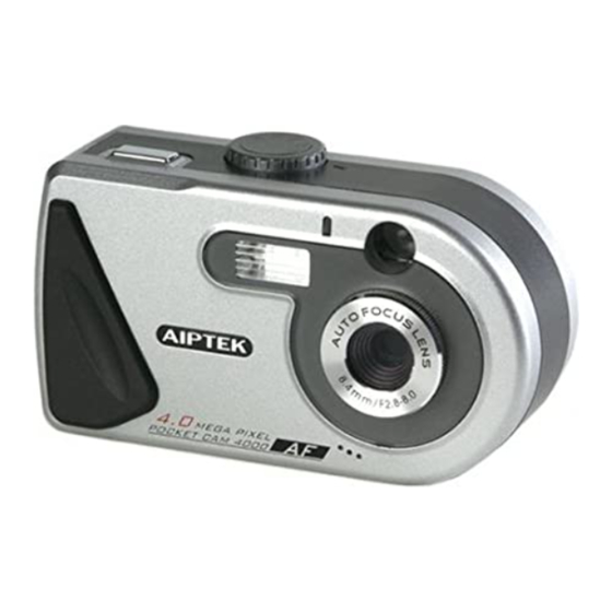 AIPTEK PocketCam 4000 User Manual