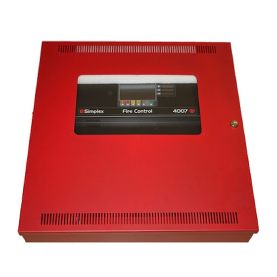 Simplex 4007ES Operator's Manual