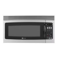 Maytag MMV4205BAS - 2.0 cu. Ft. Microwave Oven Installation Instructions Manual