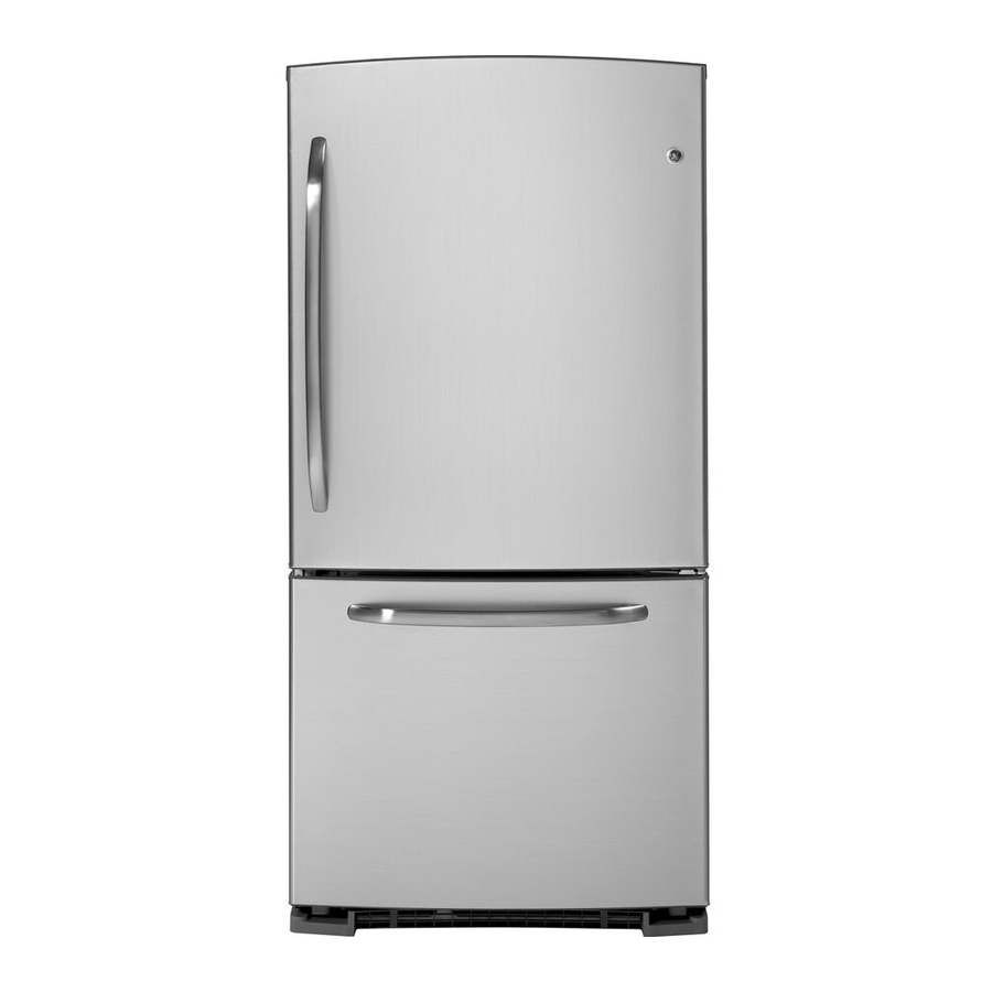 GE GDSL3KCYRLS - R 22.9 Cu. Ft. Bottom-Freezer Drawer Refrigerator Energy Manual