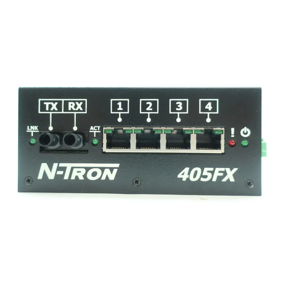 N-Tron 405FX-SC Installation Manual
