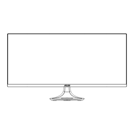 User Manuals: Asus MX34 SERIES Curved UltraWide Monitor