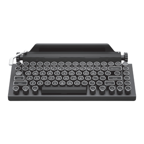 Qwerkytoys Qwerkywriter Quick Start Manual