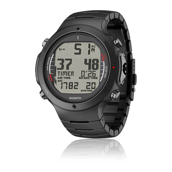 Suunto D6i Quick Manual