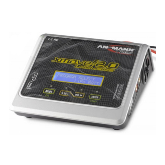 Ansmann Racing xMove 2.0 Ultimate Instruction Manual