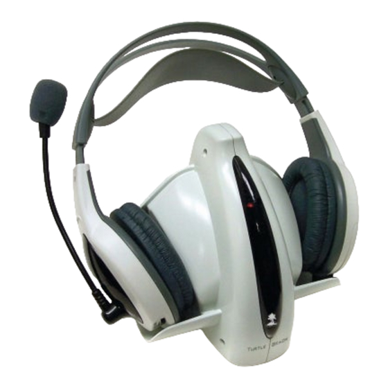 Turtle Beach Ear Force X2 Operating Instructions