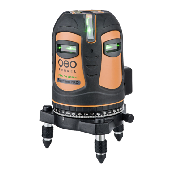 geo-FENNEL Selection PRO FLG 70-GREEN SP User Manual
