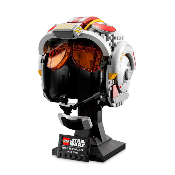 LIGHT MY BRICKS LEGO LUKE SKYWALKER RED FIVE HELMET Installation Manual