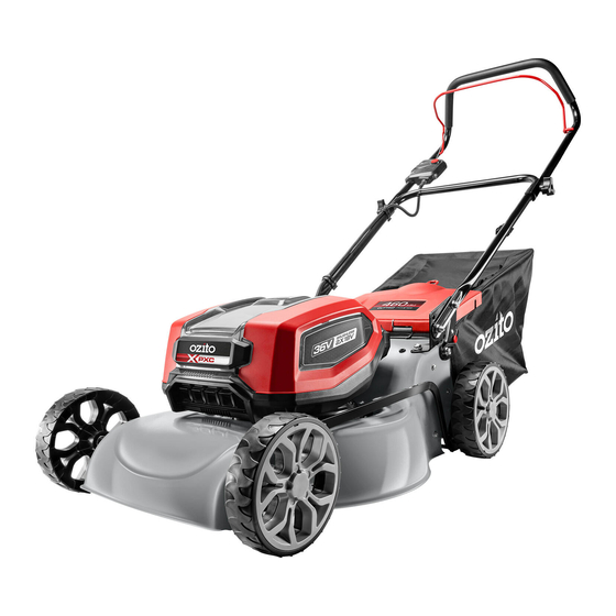 User Manuals: Ozito PXBMS-3647 Lawn Mower
