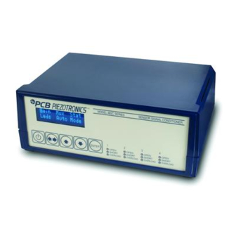 PCB Piezotronics 482C24 Installation And Operating Manual