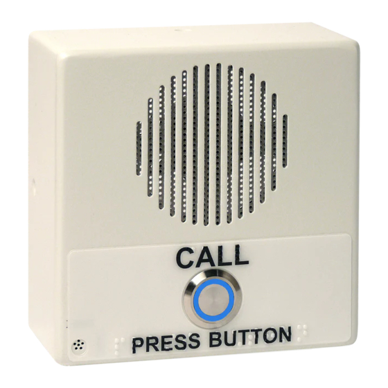 CyberData VoIP Indoor Intercom 011030 Installation Quick Reference