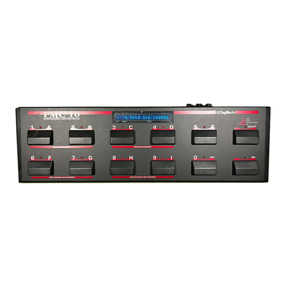 DigiTech PMC10 - SCHEMATIC Manual