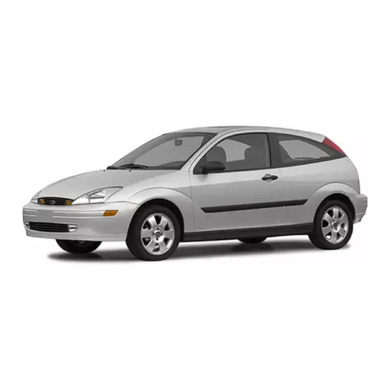 Ford 2004 Focus Owner's Manual