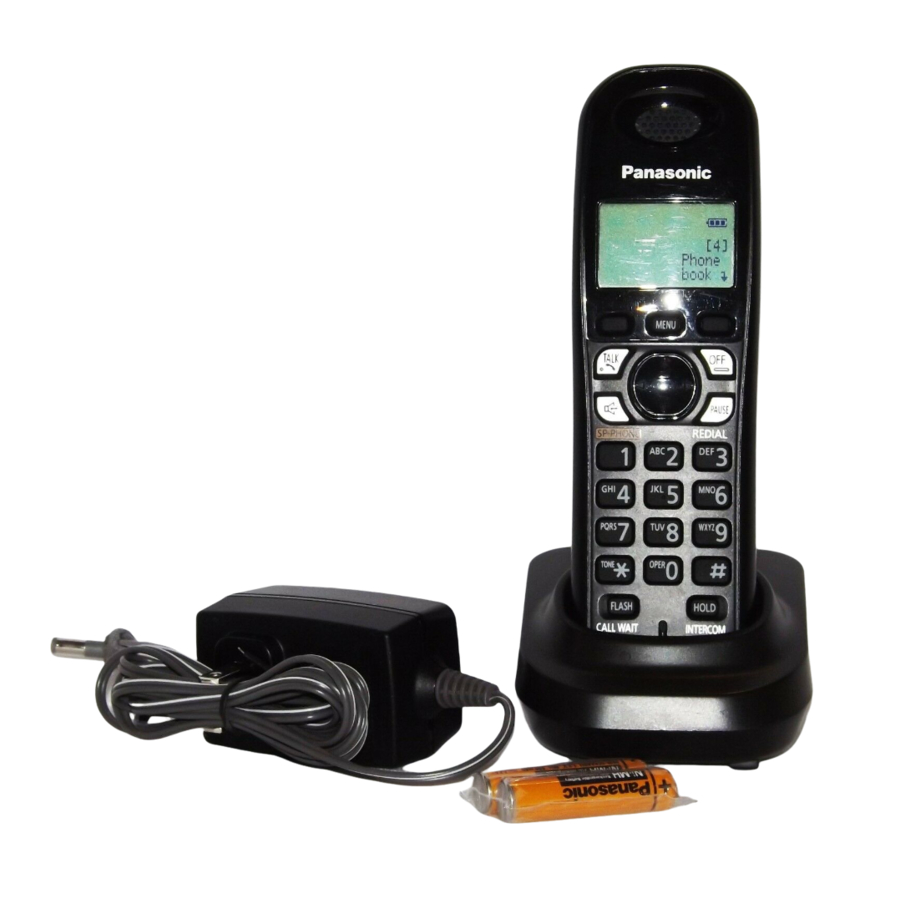 PANASONIC KXTG4321 OPERATING INSTRUCTIONS MANUAL Pdf Download ManualsLib