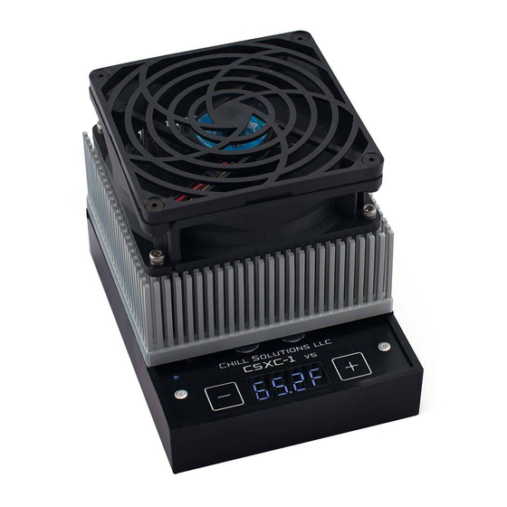 Chill Solutions CSXC-1 Owner's Manual