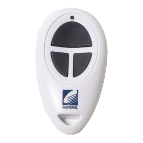 Gliderol Glidermatic GTS+ Quick Start Manual