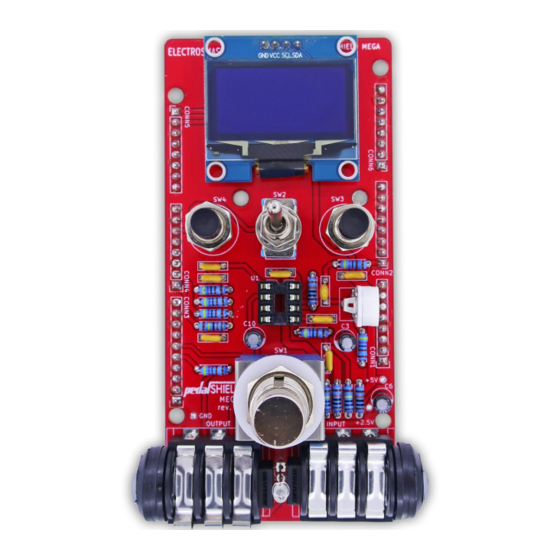 Arduino pedalSHIELD MEGA How To Build