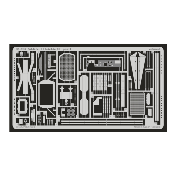 Eduard 35 596 Quick Manual