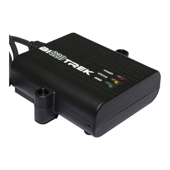 BITREK BI-820OBD TREK Operating Manual