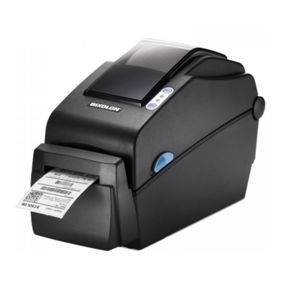 BIXOLON SLP-DV22 Quick Manual