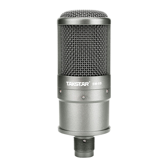 Takstar SM-8B-S User Manual