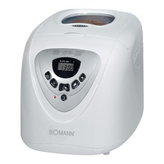 BOMANN BBA 566 CB Instruction Manual