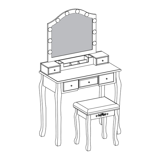Songmics VASAGLE RDT170 Manual