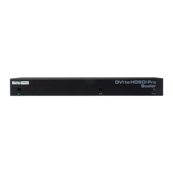 Gefen GEF-DVI-2-HDSDIPRO User Manual
