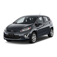 Ford 2011 Fiesta Quick Reference Manual