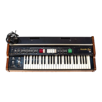 Roland VP-330 Service Notes