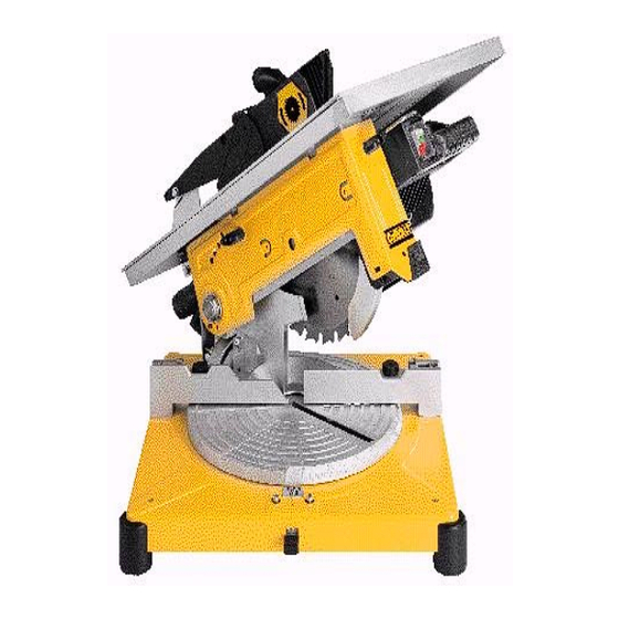 DeWalt DW710 TYPE 2 Product Bulletin