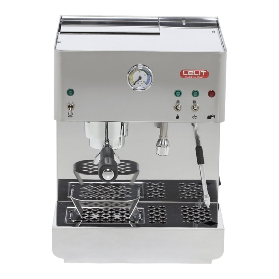 Lelit PL60 User Instructions