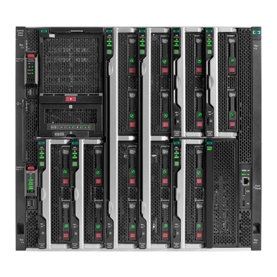HPE Synergy 12000 Frame Manuals