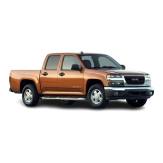 GMC 2004 Canyon Owner's Manual