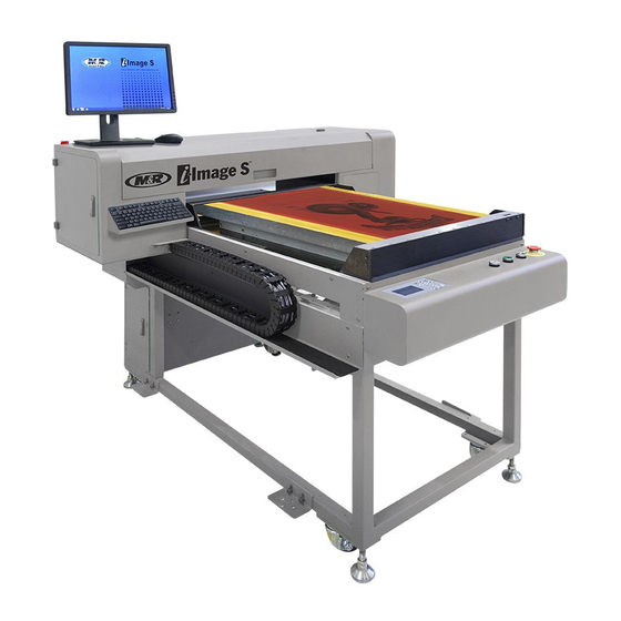 M&R i-Image S Screen Printing Equipment Manuals