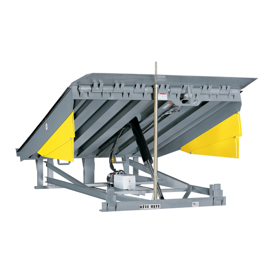 RITE-HITE RHH50 Dock Leveler Manuals